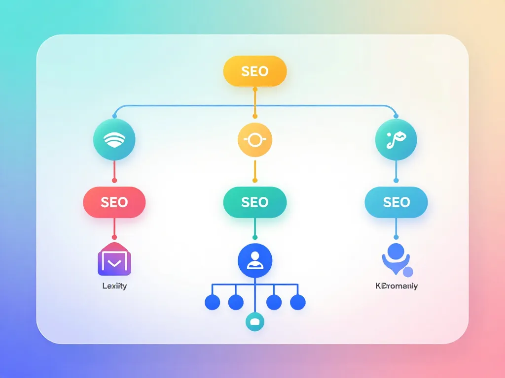 diagramme arborescence site web logique seo