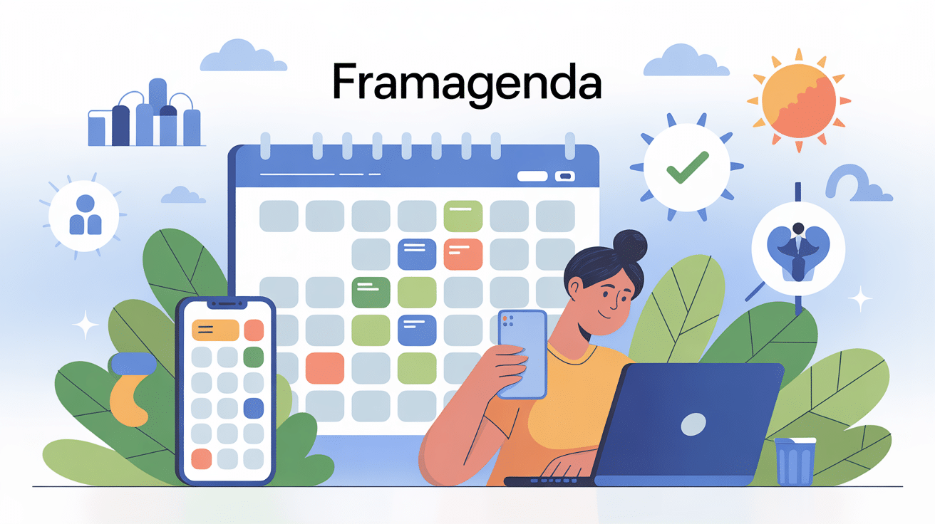 framagenda gestion agenda éthique sur ordinateur et mobile