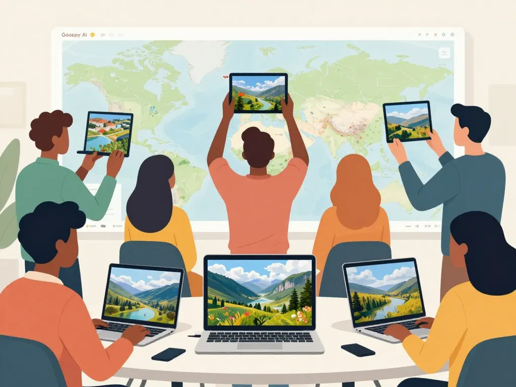 scène utilisation geospy ai exemples pratiques