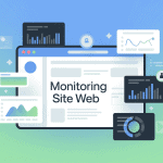 illustration monitoring site web sécurité performance