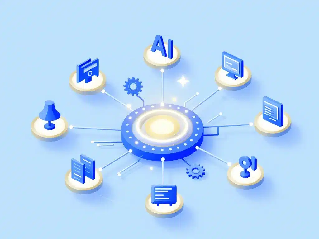Image Poe AI réseau modèles IA interconnectés