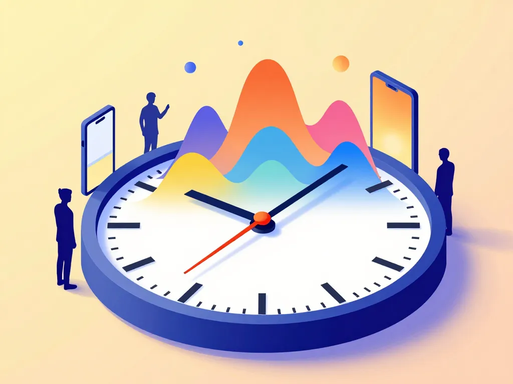 quand poster sur tiktok activité audience horloge