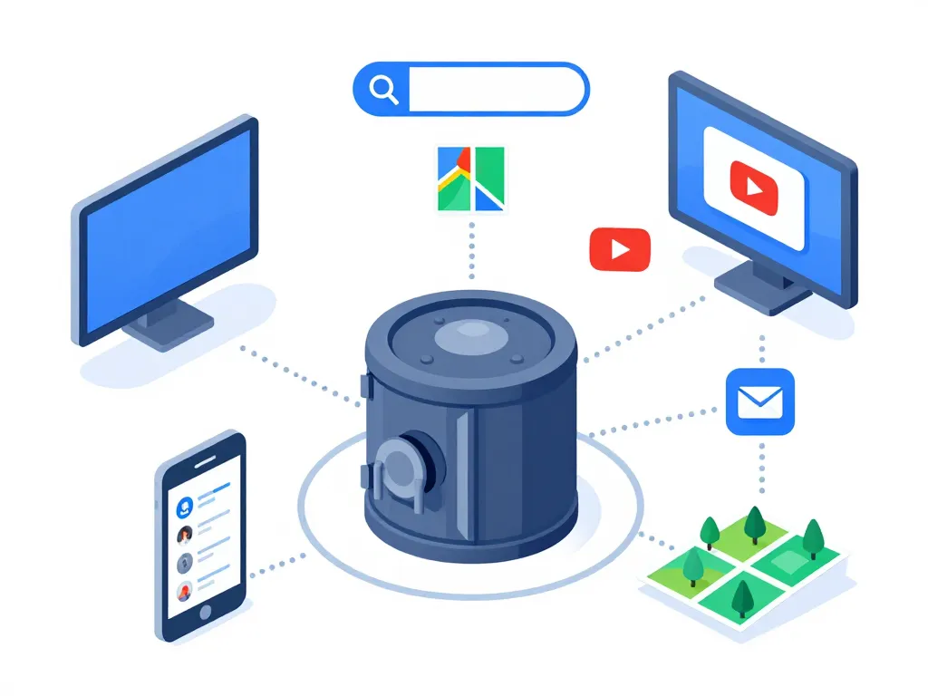 supprimer l'historique google diagramme données enregistrées