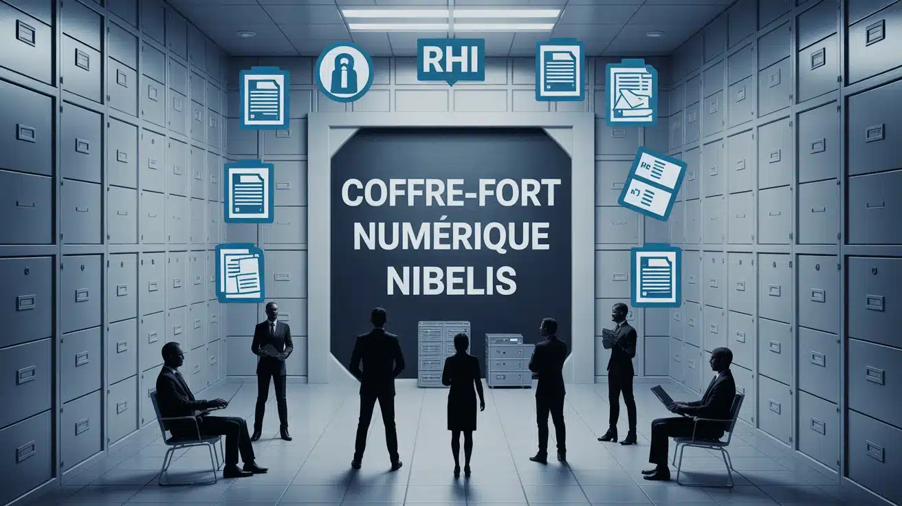 Coffre fort numérique Nibelis sécurisant documents RH dématérialisés