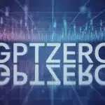 Illustration vectorielle GPTZero détection texte IA avec perplexité et sporadicité