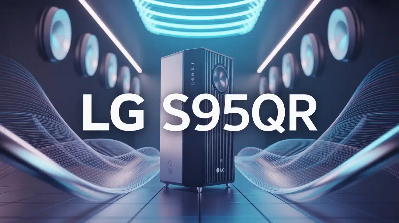 Barre de son LG S95QR avec ondes sonores 9.1.5 canaux