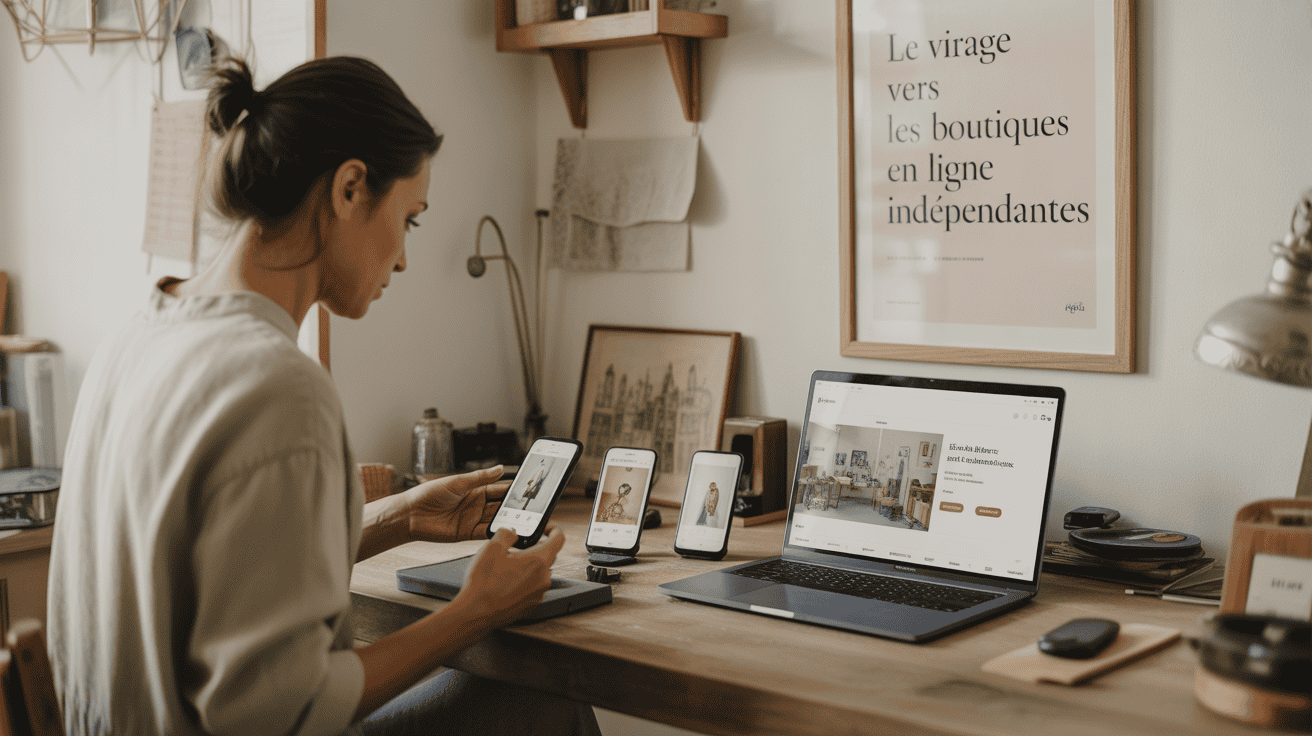 Le virage vers les boutiques en ligne indépendantes