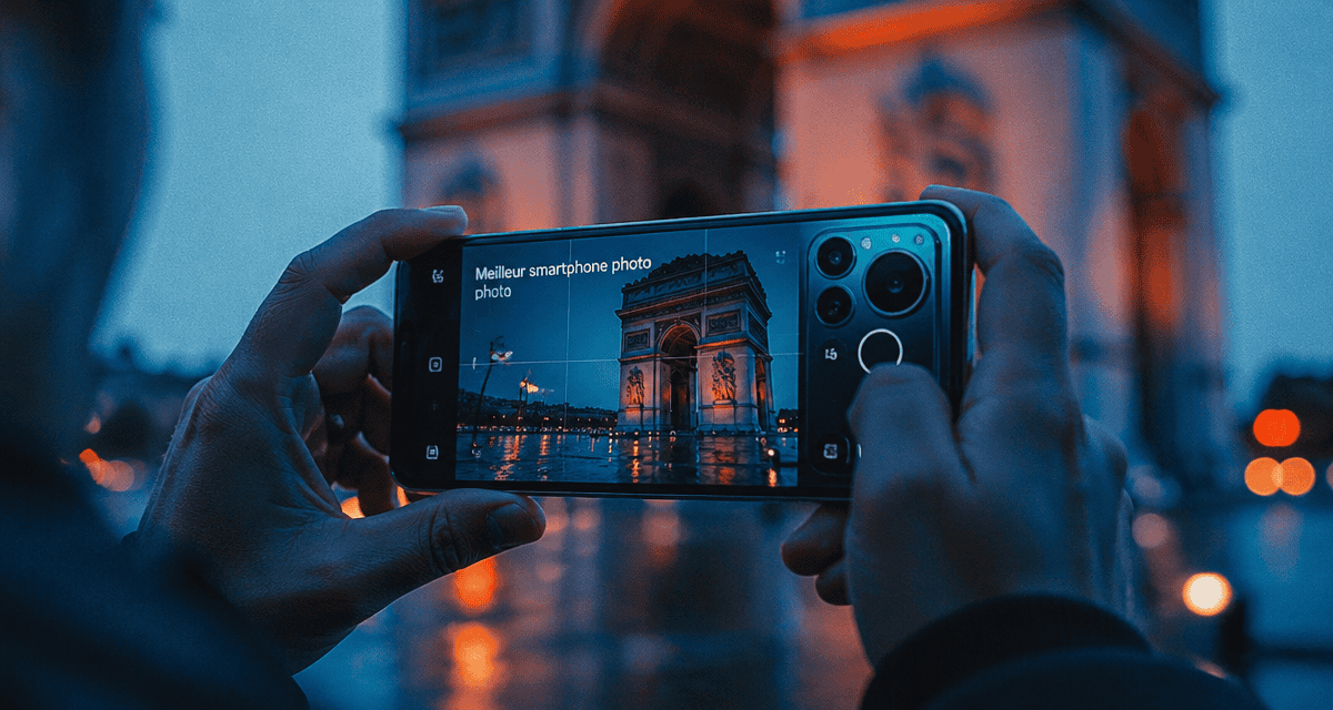 meilleur smartphone photo objectif urbain crépuscule