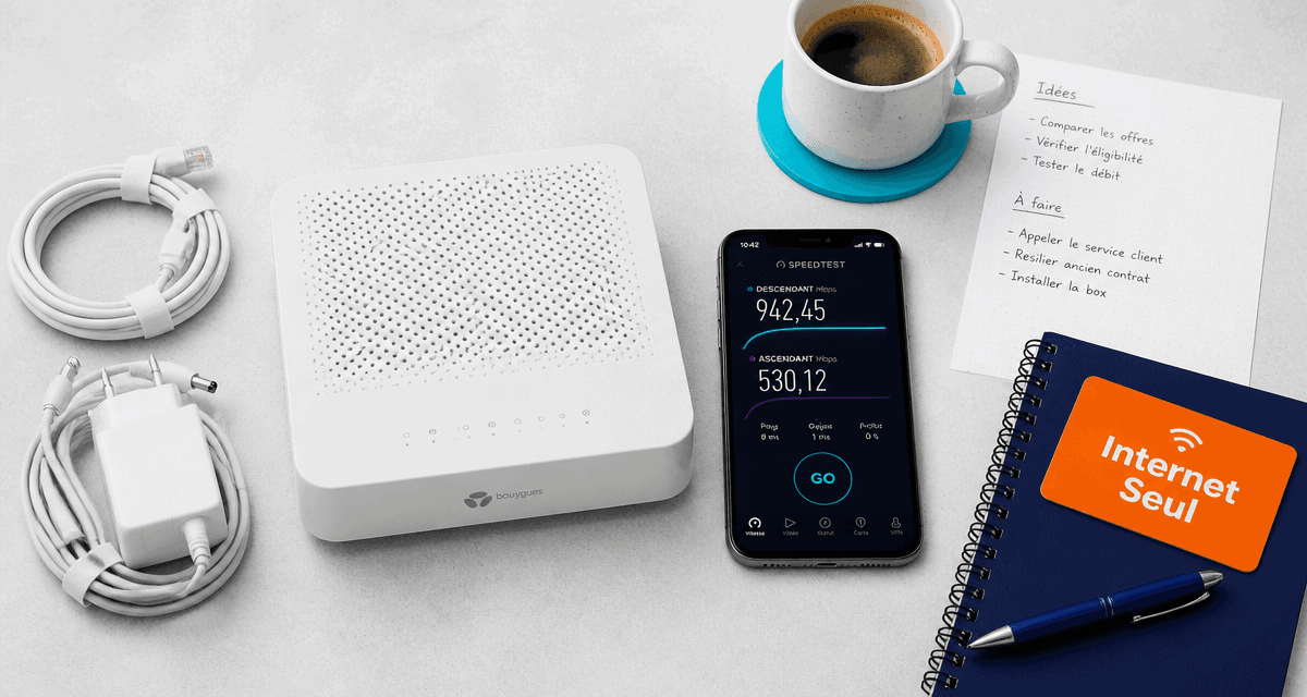 abonnement internet seul modem speedtest bureau moderne