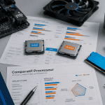 comparatif processeur Intel AMD sur bureau