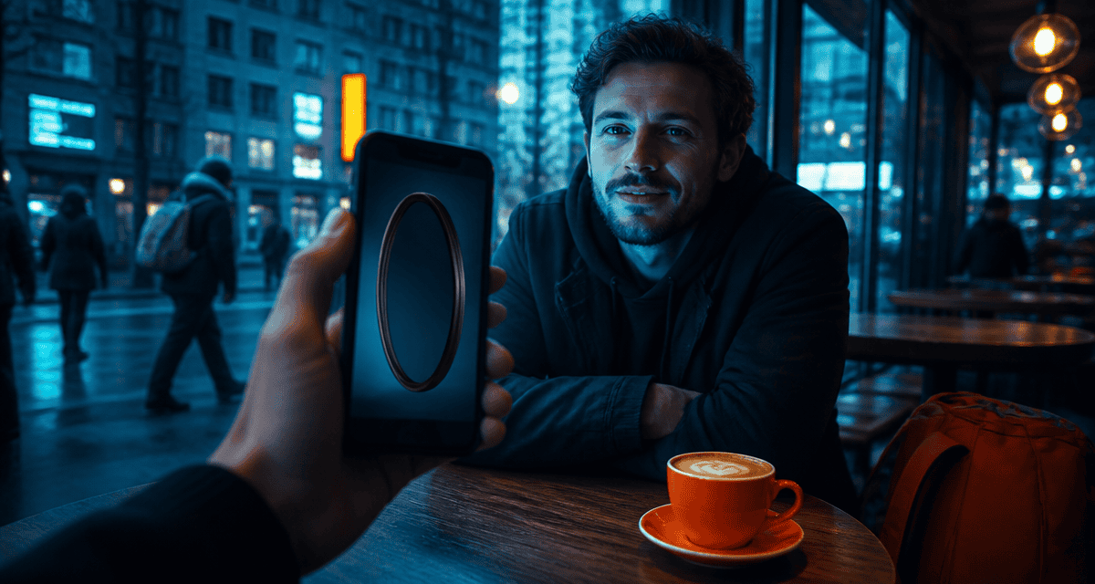 ecran anti espion sur smartphone en ville