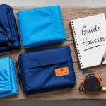 housse de protection pliée, tissus Oxford et polyester, accessoires de mesure