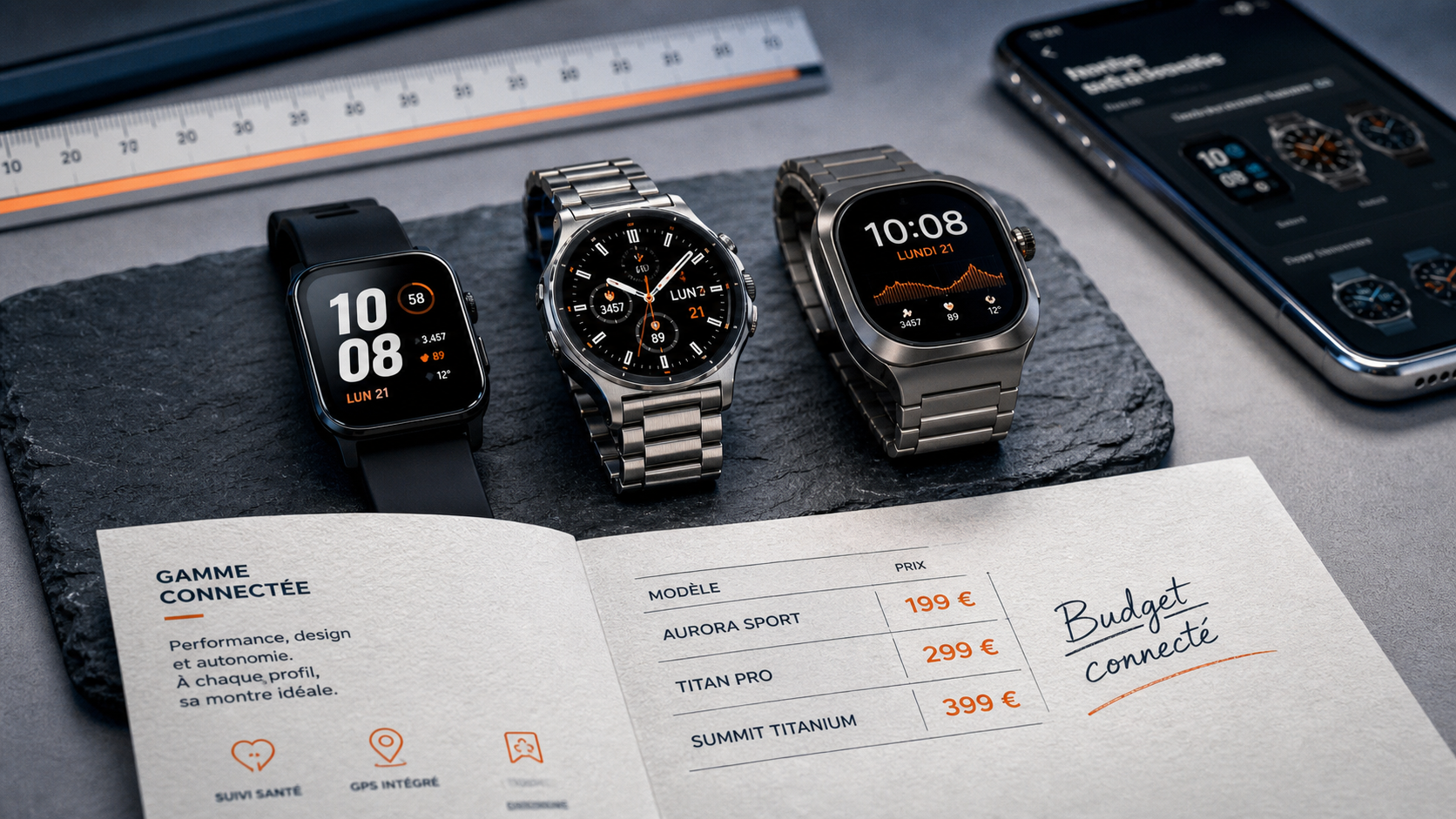 Combien coûte une montre connectée : trois gammes de prix