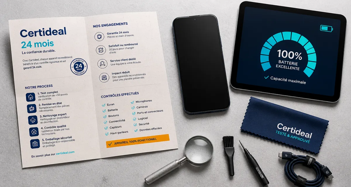 Meilleur site smartphone reconditionné : tests et garantie 24 mois