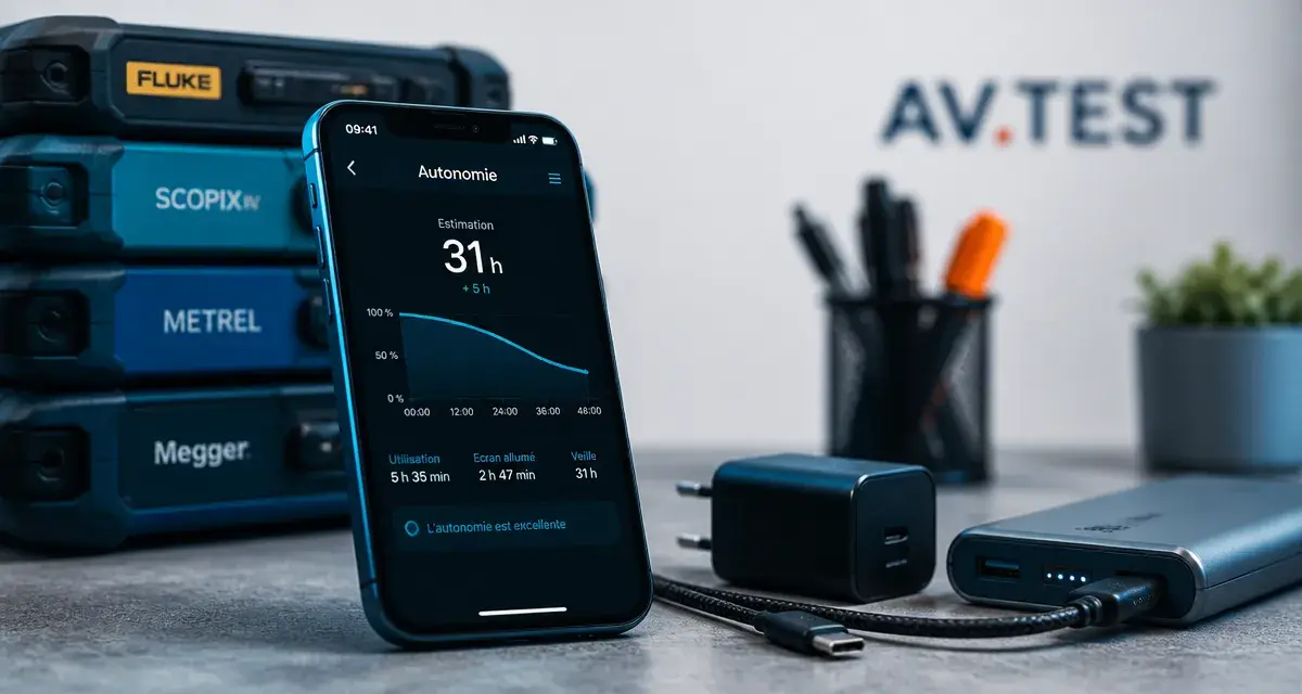 Meilleur smartphone autonomie : 31 heures d’usage