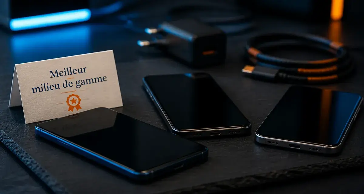 Meilleur smartphone milieu de gamme 2026 : 3 critères d’achat durables