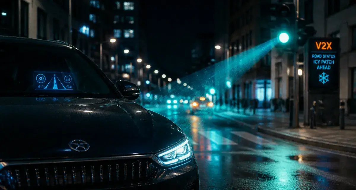 V2X et voiture connectée : sécurité routière et énergie