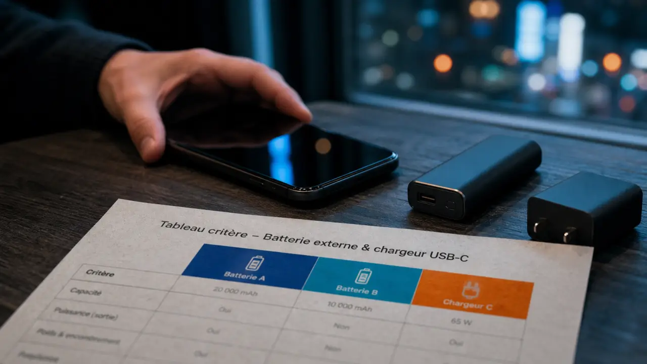 Choisir son téléphone portable par critère : batterie, photo, iOS ou Android, USB-C