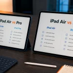 iPad Air vs iPad Pro : écran, puissance, stockage