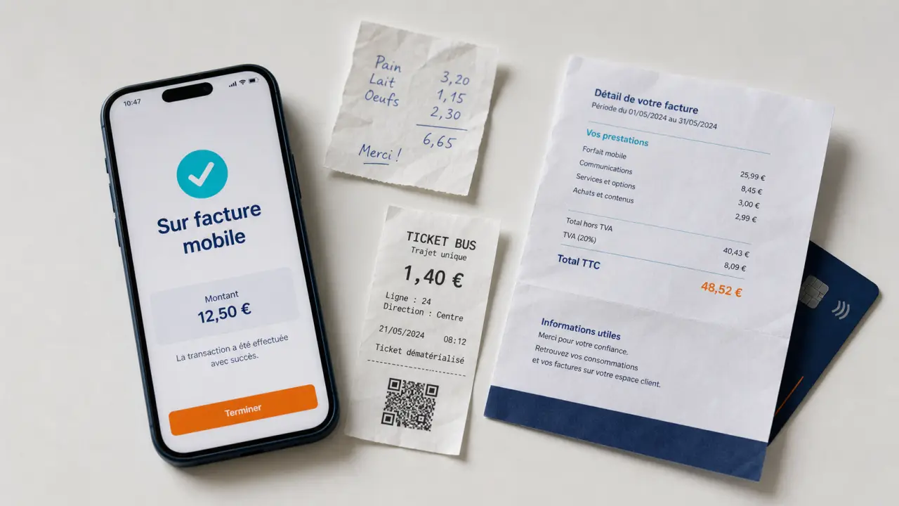 Que peut on payer avec son forfait mobile : apps et tickets, achats à éviter