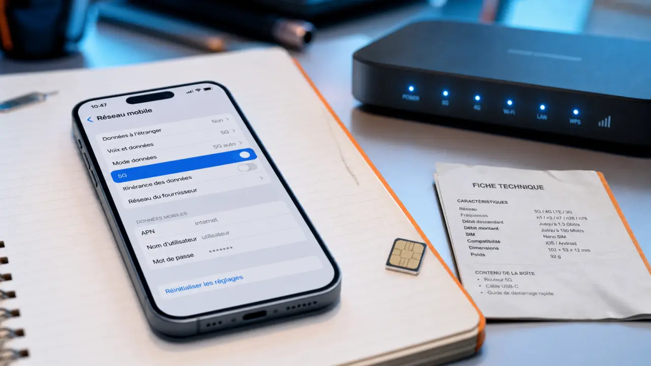 Comment savoir si mon téléphone est compatible 5G : vérifier N28/N78 et forfait