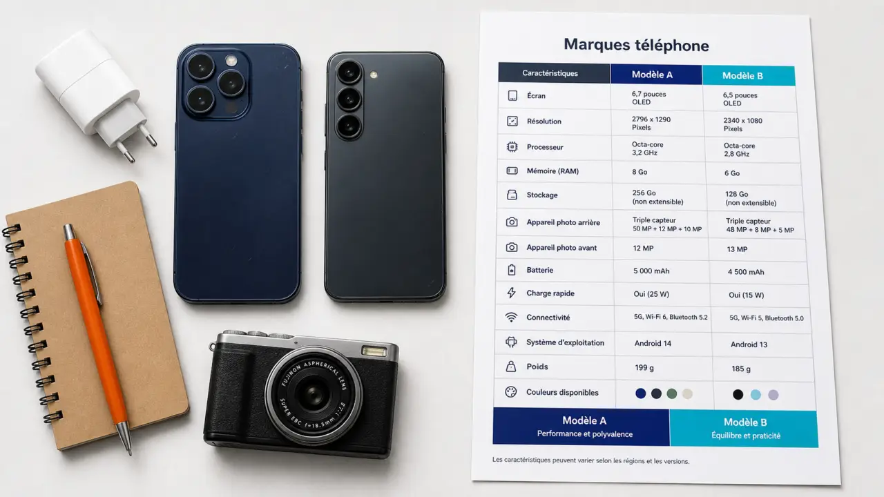 Marque de telephone : prix et repères gaming photo
