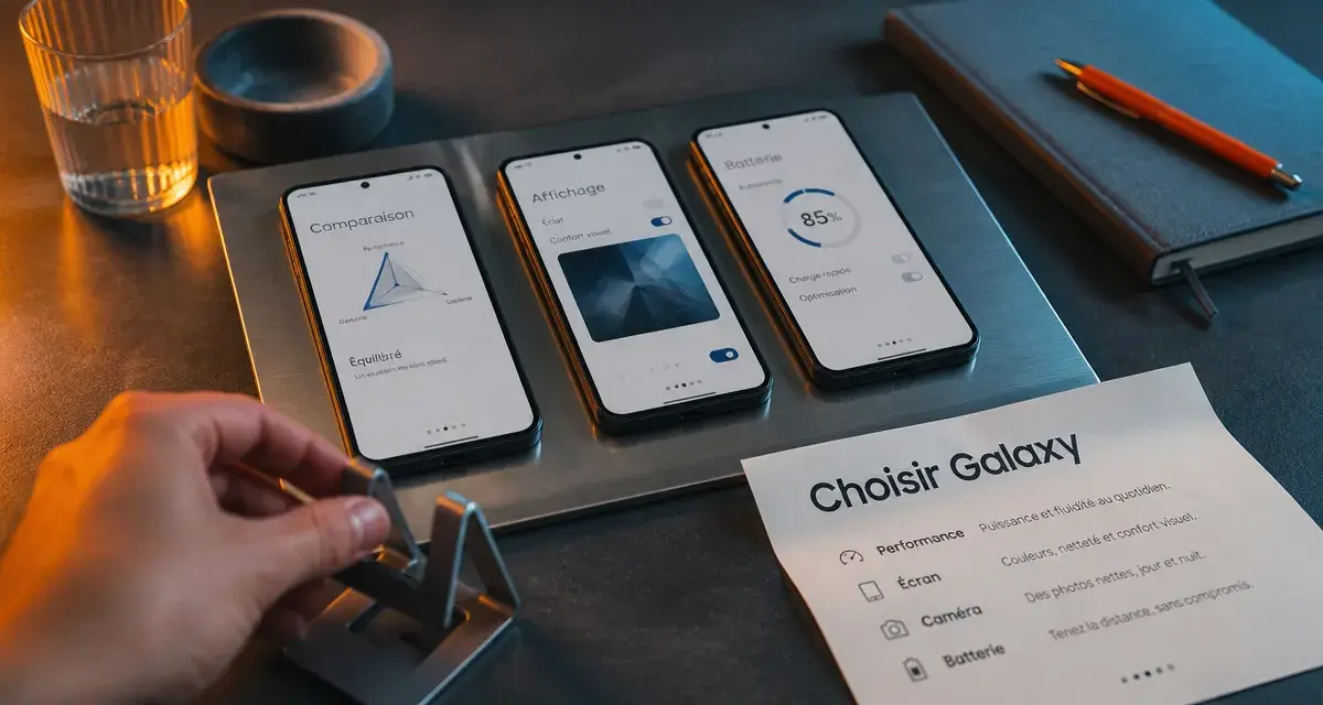 Quel téléphone Samsung choisir en 2026 : smartphones Samsung par budget et usage