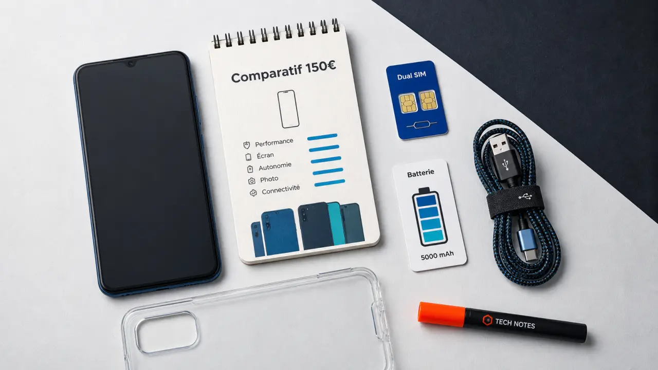 Smartphone a 150 euros : autonomie, photo ou 128 Go