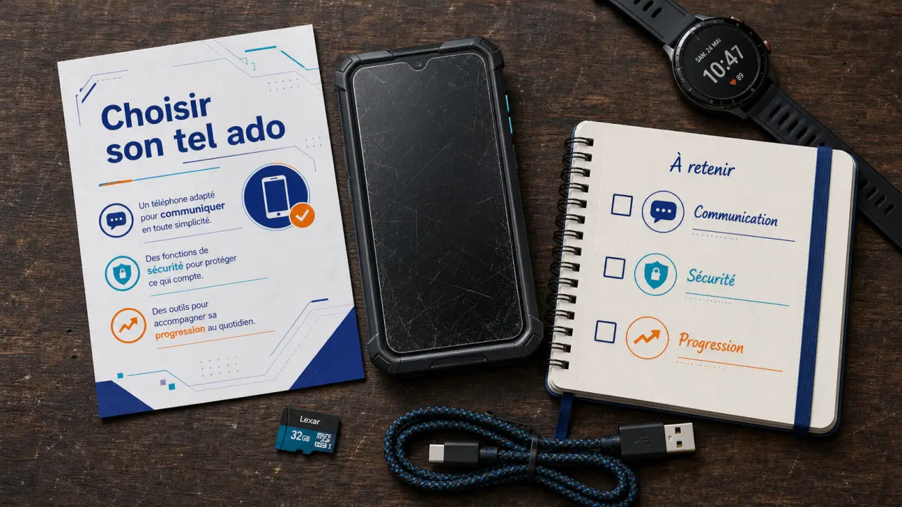 Tel ado : smartphone sécurisé sans internet ou forfait limité