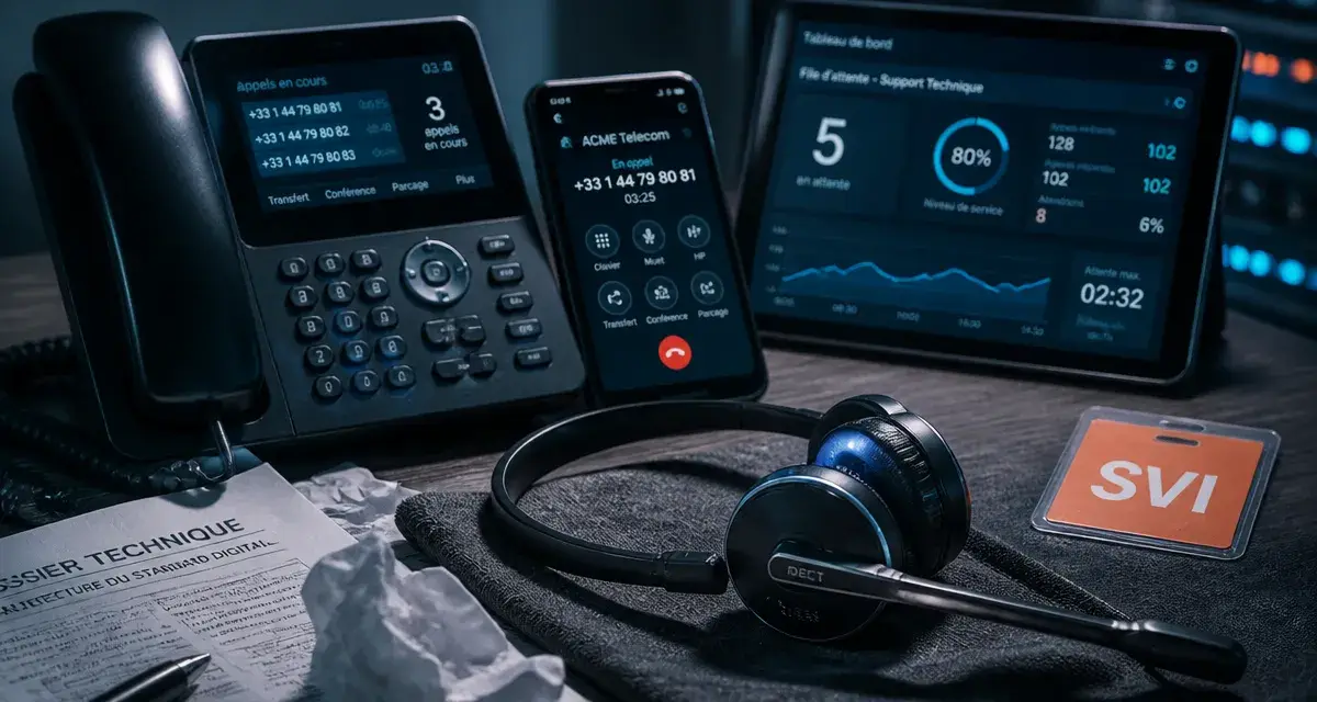 Téléphone entreprise : standard IP, mobile pro ou cloud