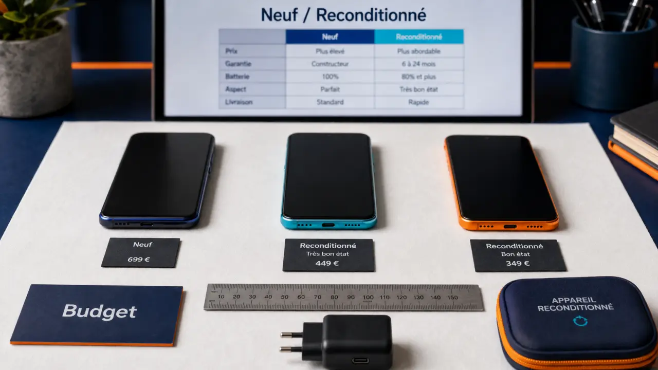 Téléphones portables pas cher 128 Go : neuf ou reconditionné