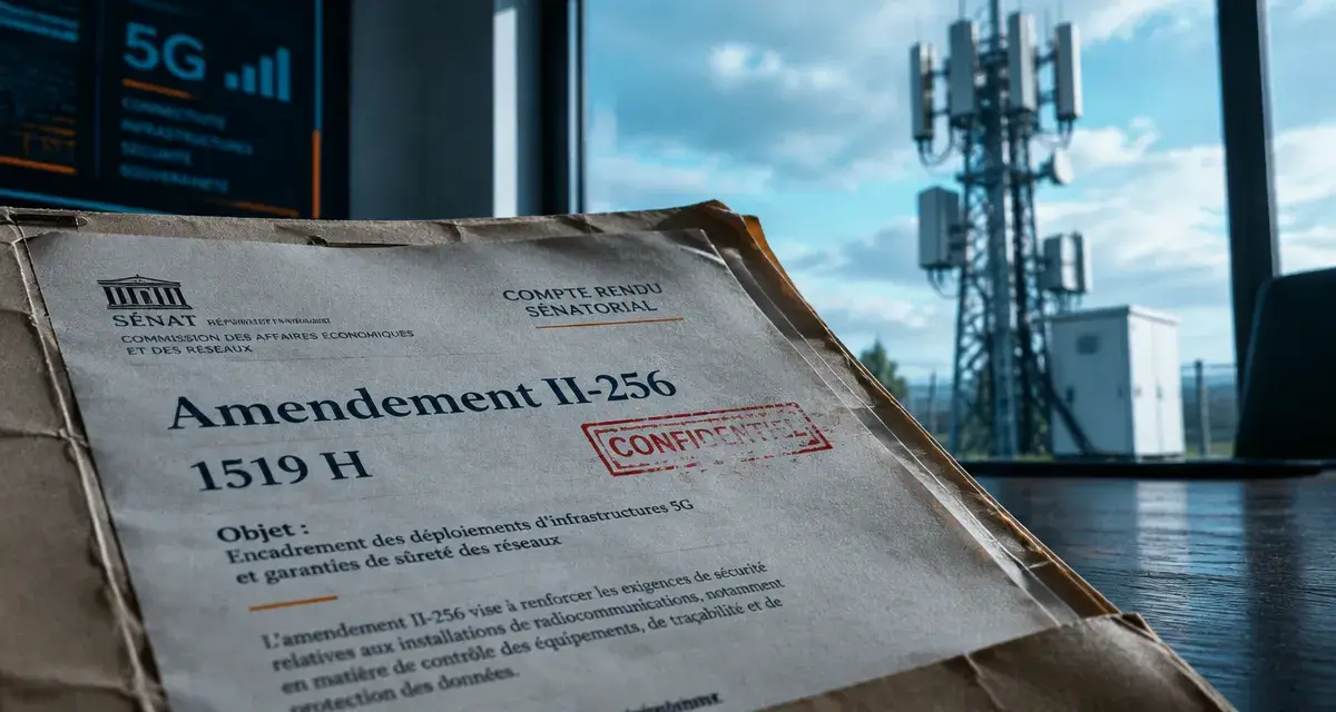 Amendement antennes 5G : mesure fiscale temporaire, pas d’autorisation