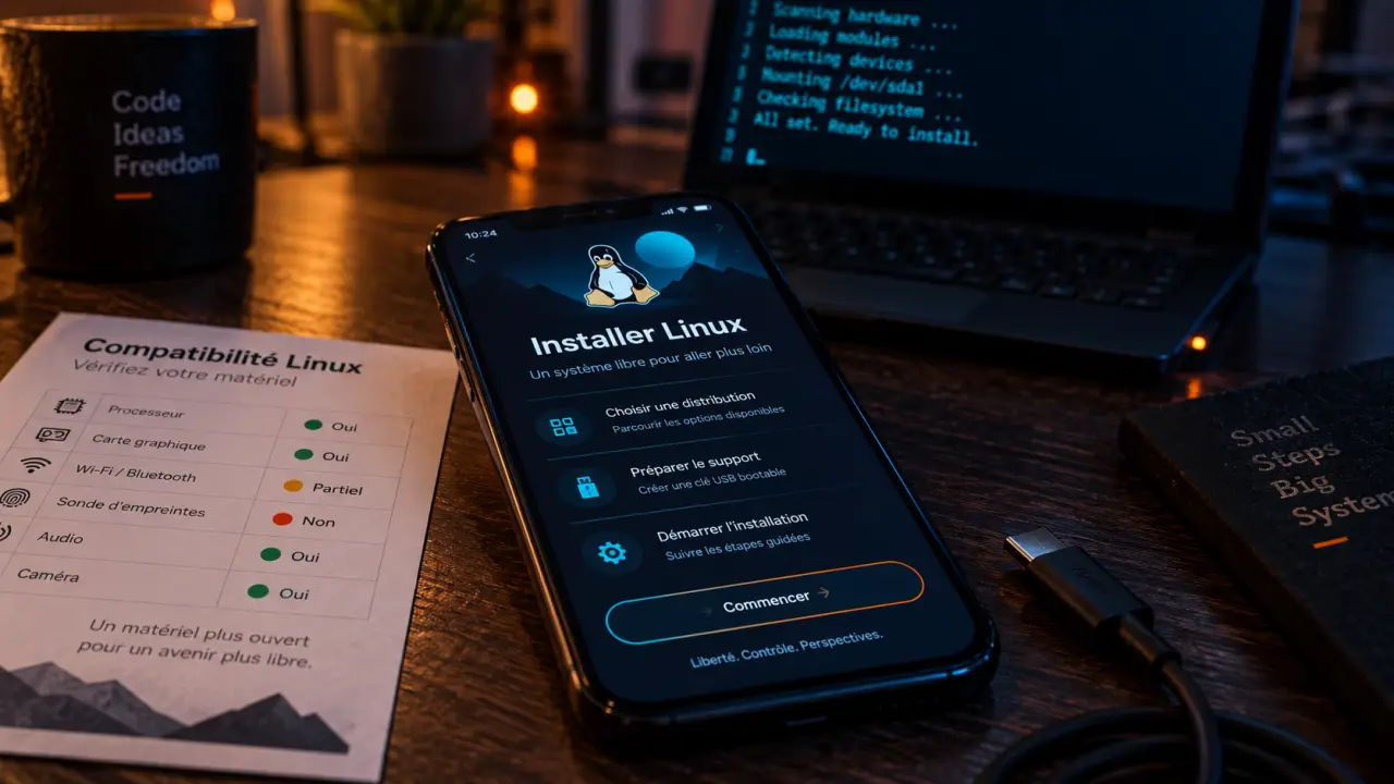 Linux pour smartphone : compatibilité matérielle, appels, caméra, autonomie